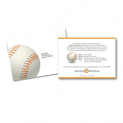 Click here for larger image Direct Mail Invitation